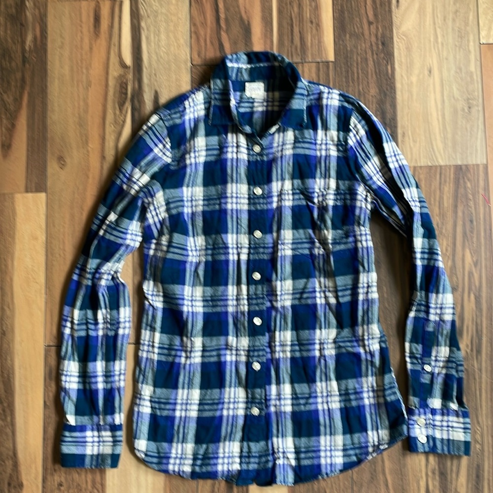 J. Crew Factory plaid shirt